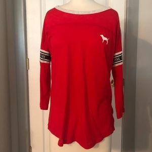 PINK Victoria's Secret 3/4 sleeve t-shirt